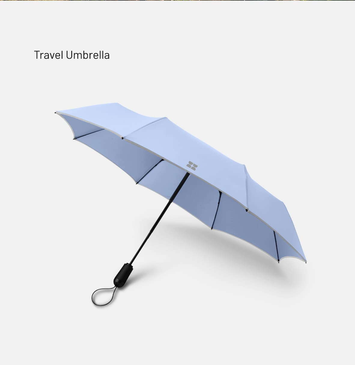 Travel Umbrella in Whispy Blue