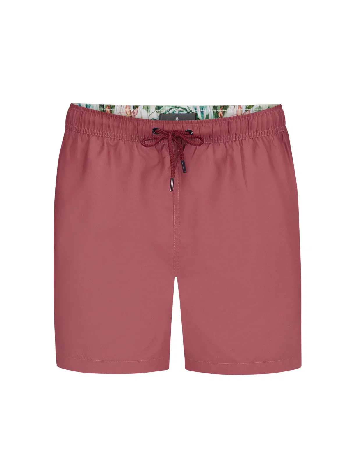 Soft swimming shorts with floral lining