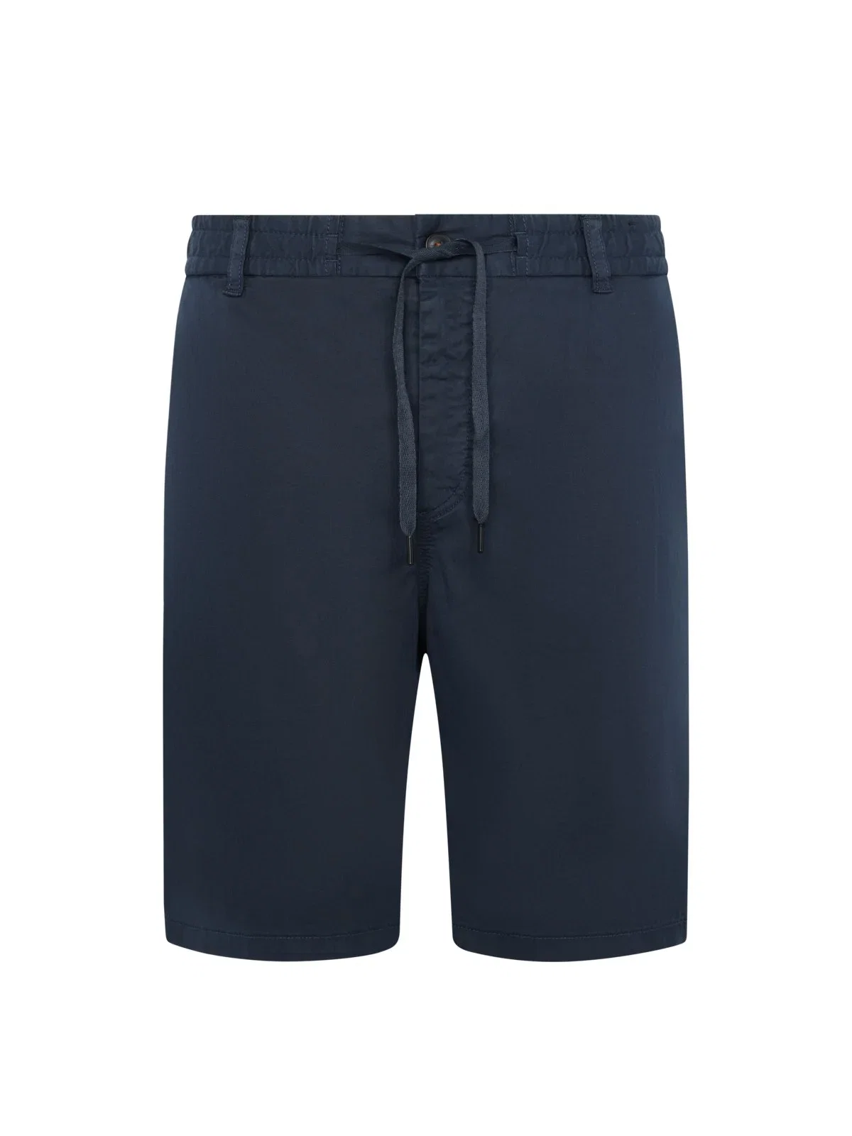 Stretch shorts with elastic waistband, tapered fit
