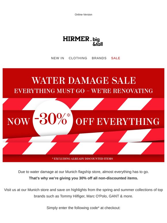 Save 30% on All Non-Discounted Styles!