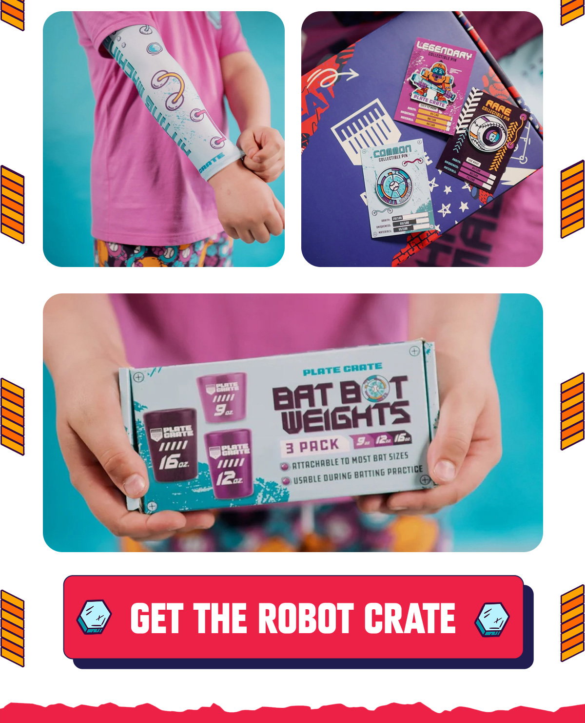 get the robot crate