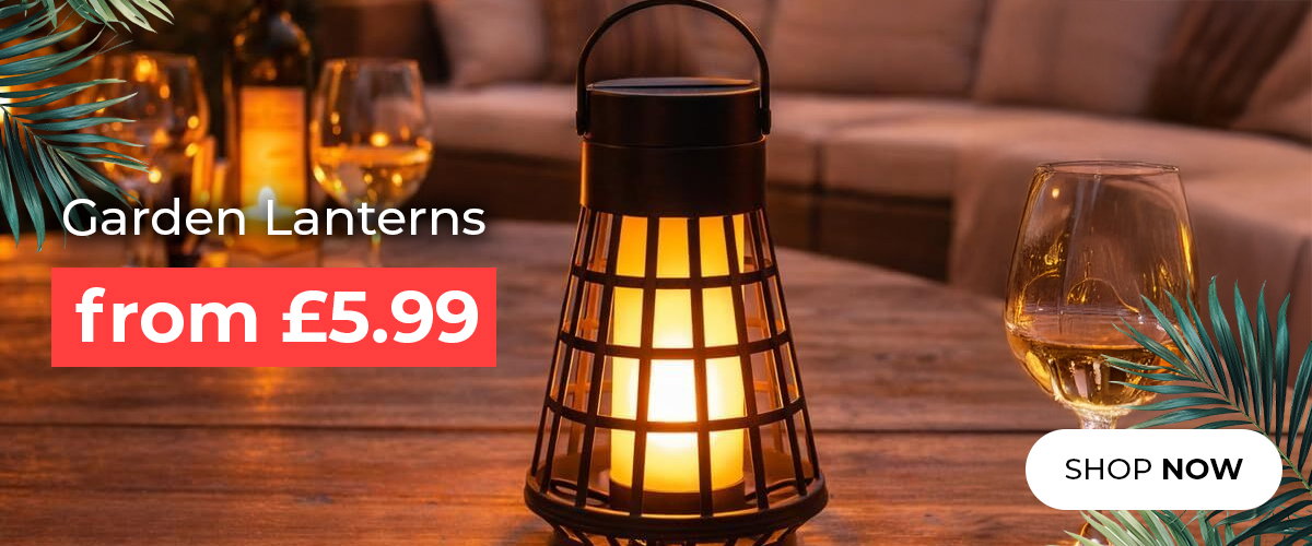 Garden Lanterns from £5.99