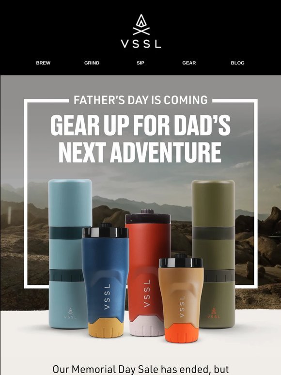 Save 25% Before Father’s Day Sneaks Up