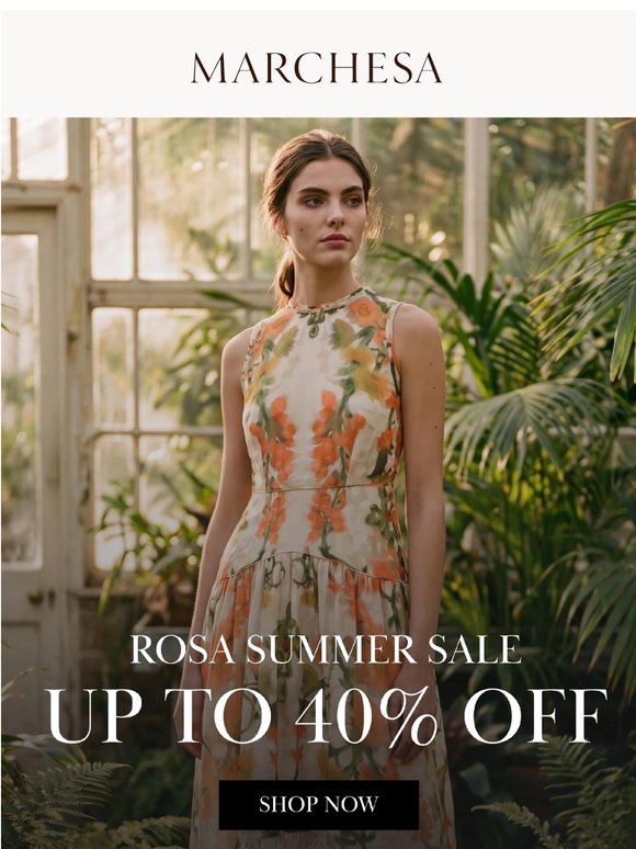 Rosa Summer Sale: Up to 40% Off