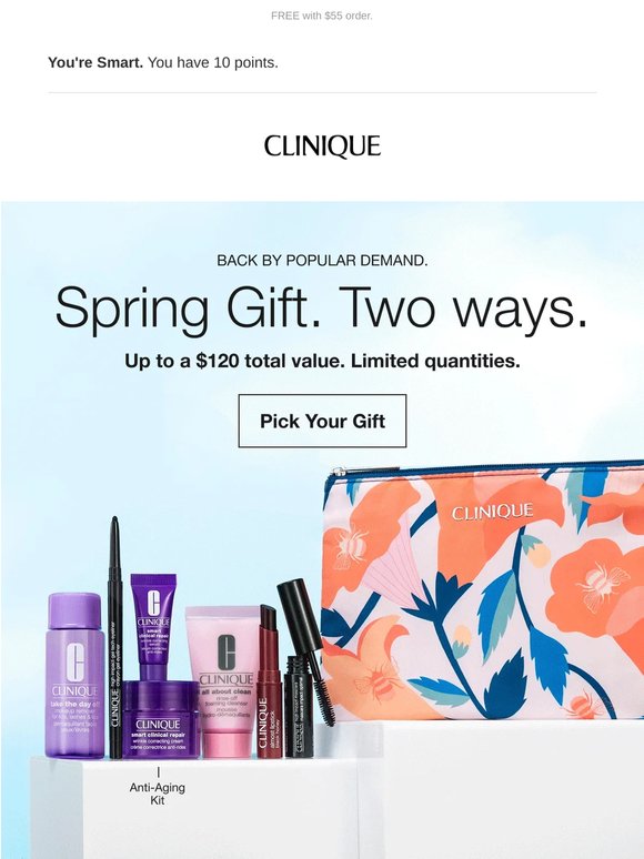 Did you get your Spring Gift?