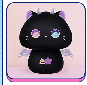 Cat-shaped decorative wall piece.