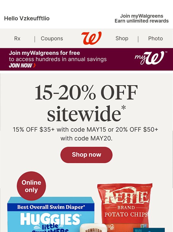 Pool Day? Stock Up & Save