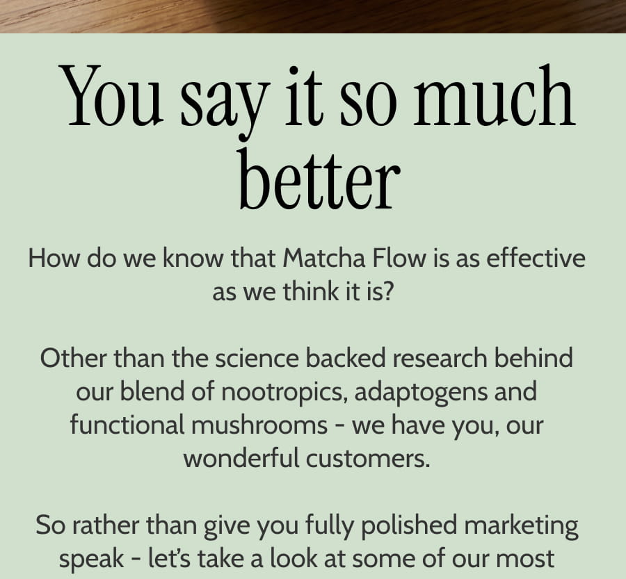 your reviews