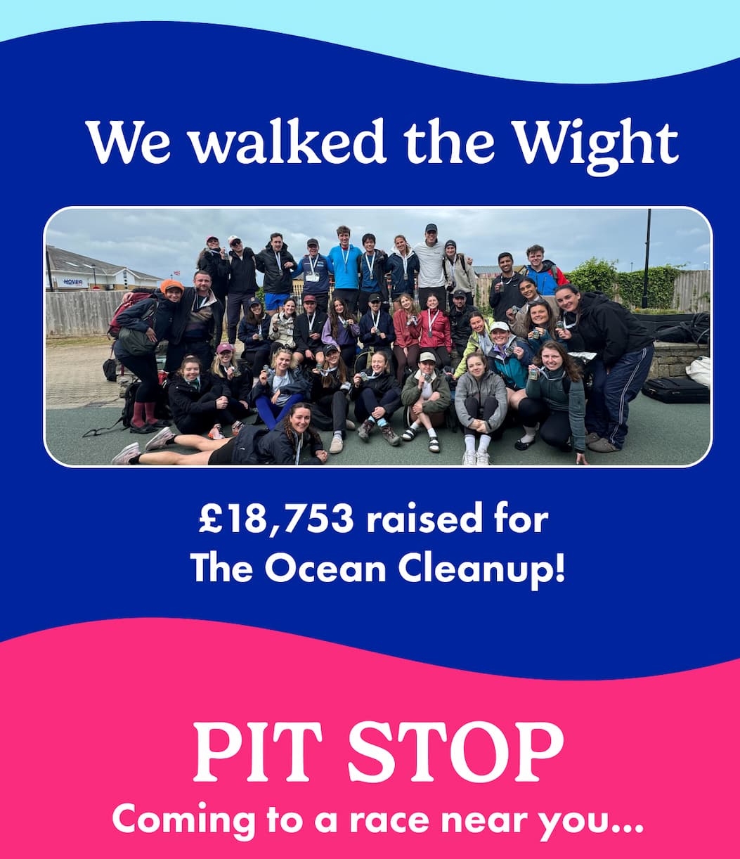 Walk the Wight: £18,753 raised for The Ocean Cleanup