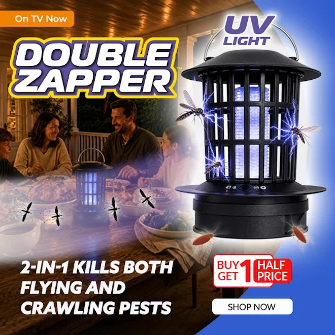 2 in 1 Insect-killing bug zapper