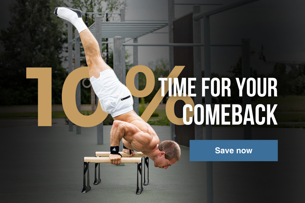 Flash Sale: save 10% — time for your comeback!