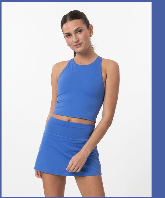 Bunker Blue | Vista Active Skort