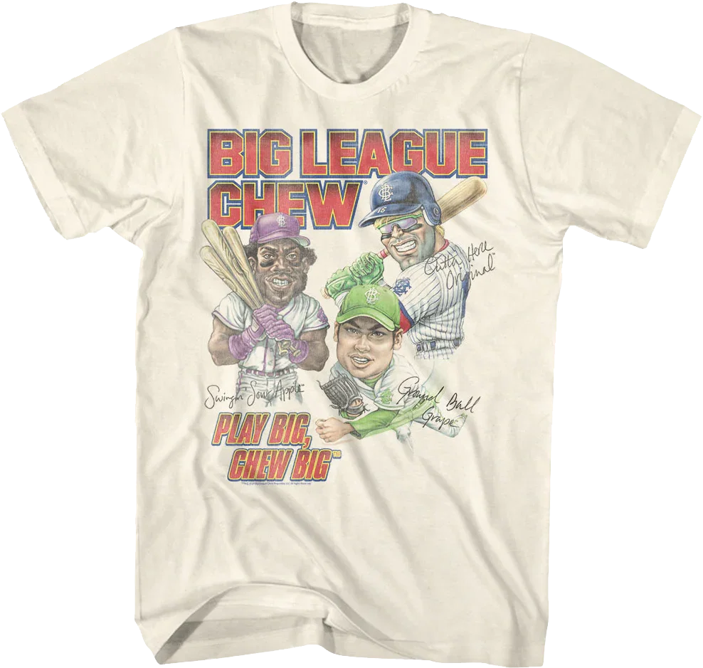 Flavor Autographs Big League Chew T-Shirt