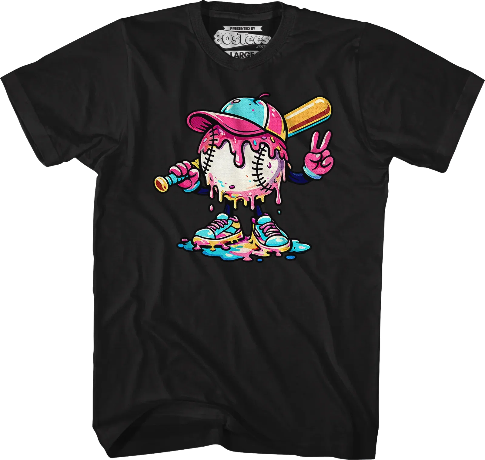 Dripping Baseball T-Shirt