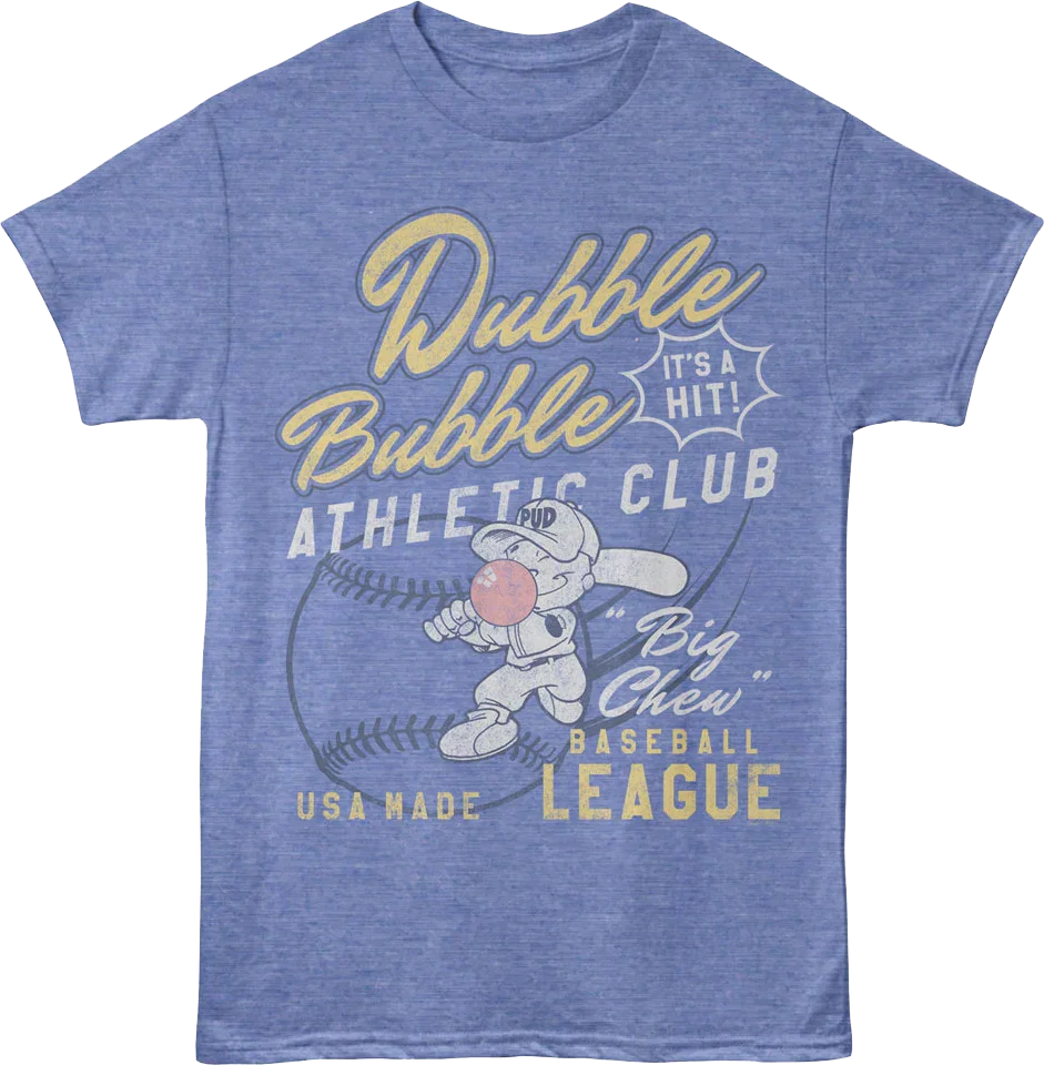 Baseball League Dubble Bubble T-Shirt