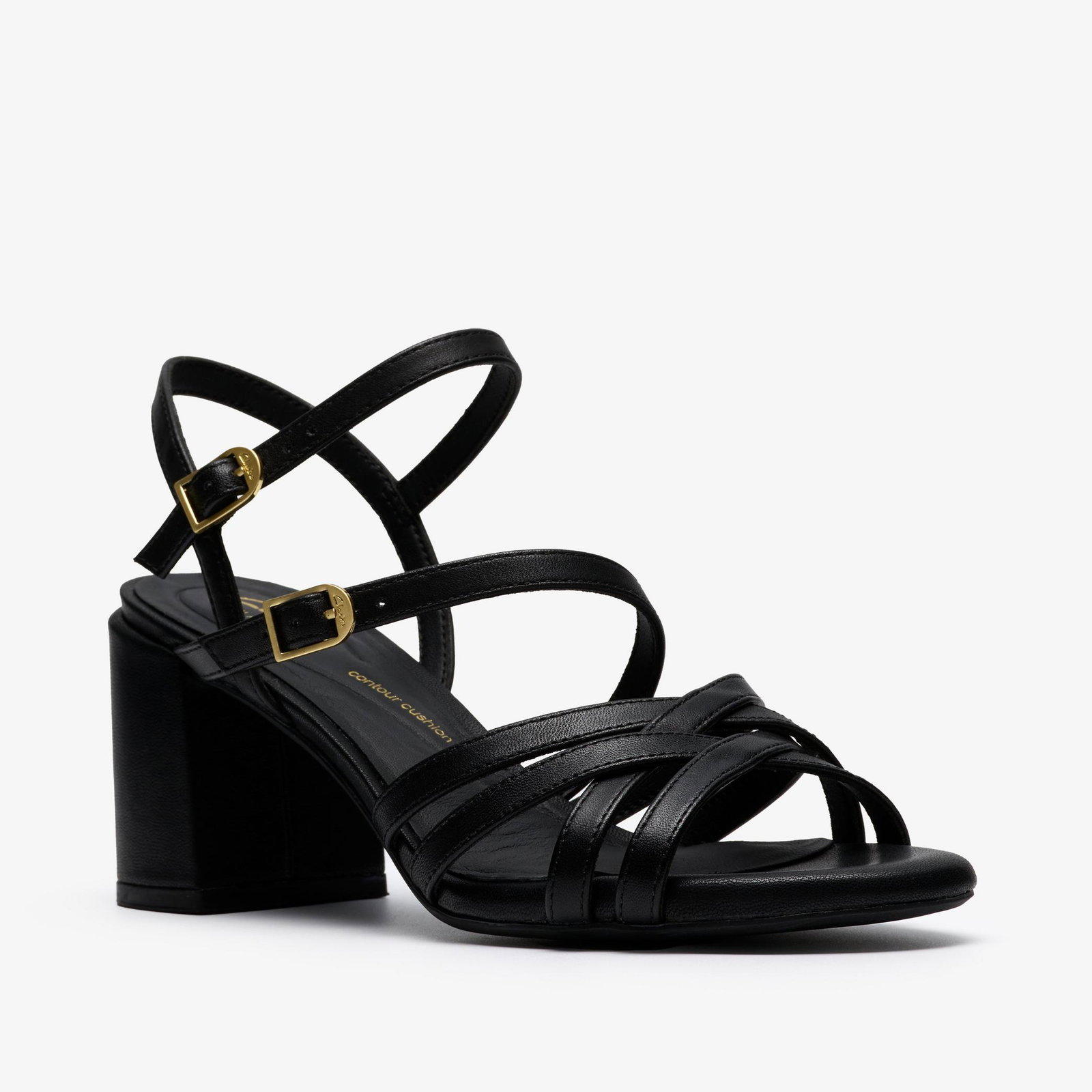 Shop Ezoria Strap Black leather