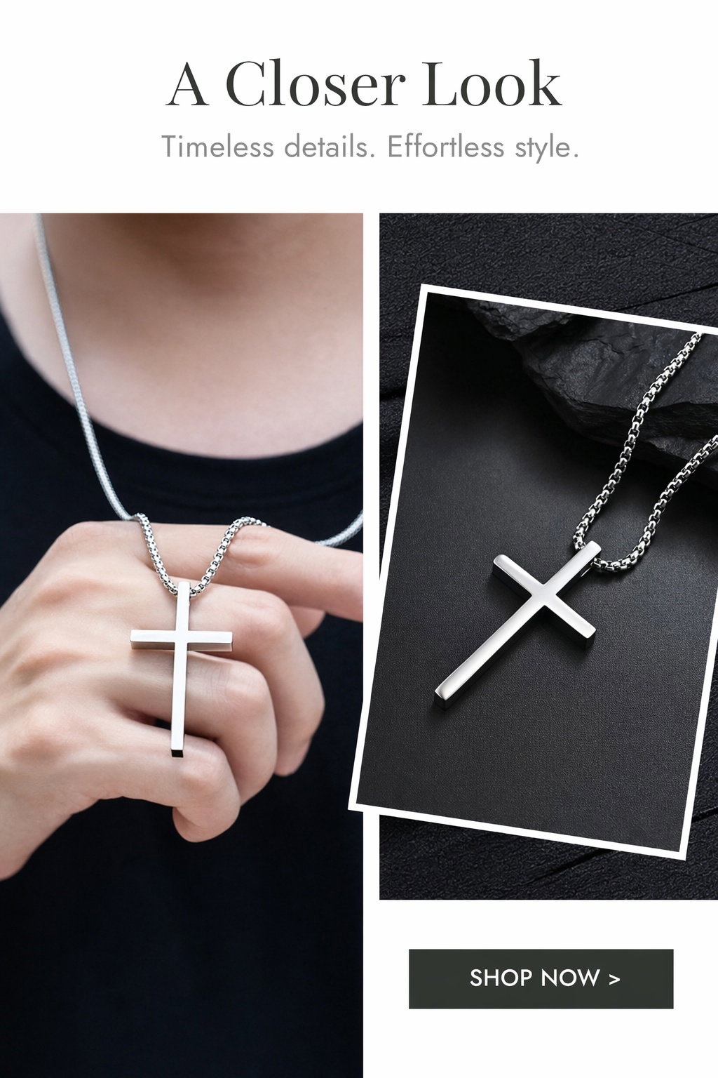 simple-cross-pendant-chain-necklace