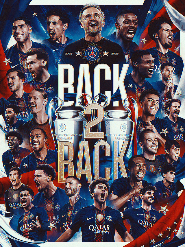 PSG Champions of Europe