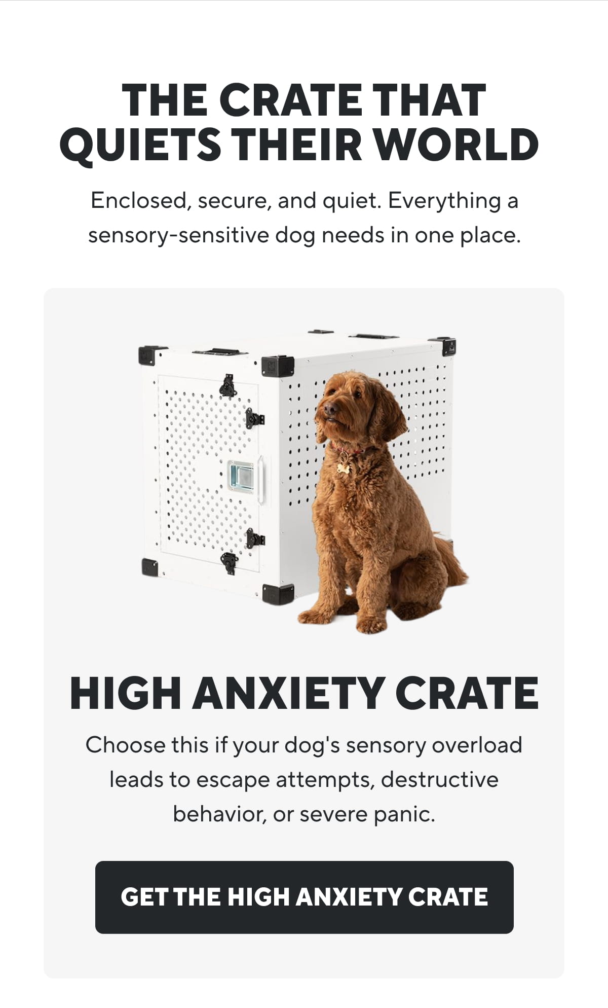High Anxiety Crate | Get The High Anxiety Crate