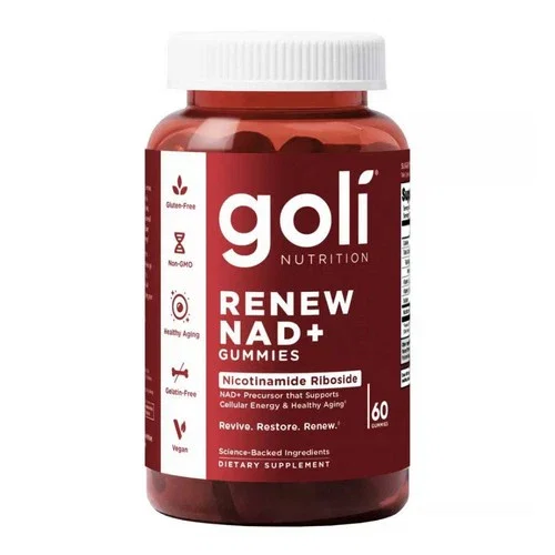 Goli Nutrition, Renew NAD Plus Gummies, 60 Count