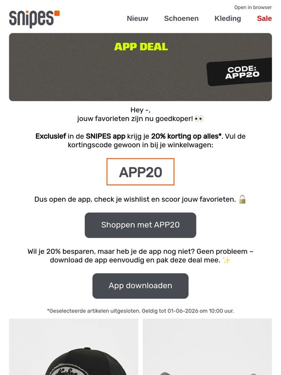 App Deal: -20% 🔥