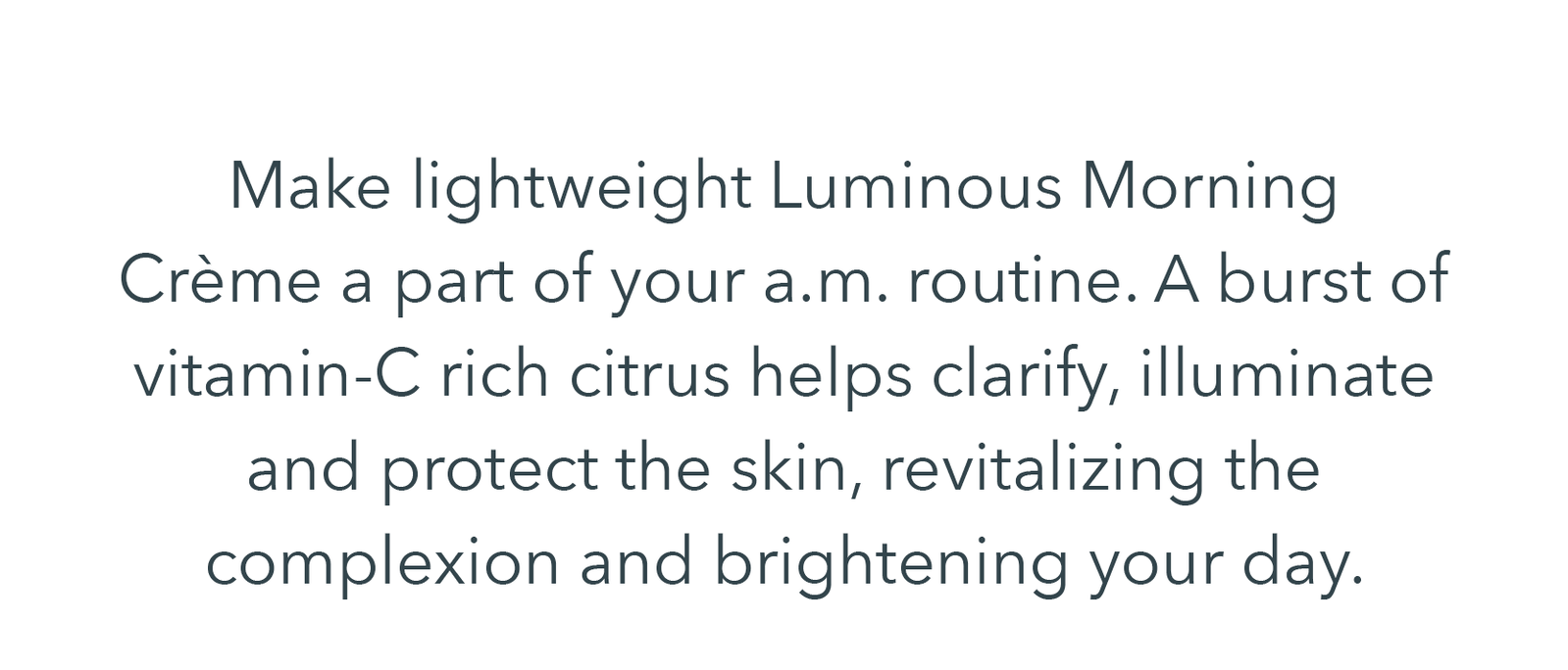  Luminous Morning Creme