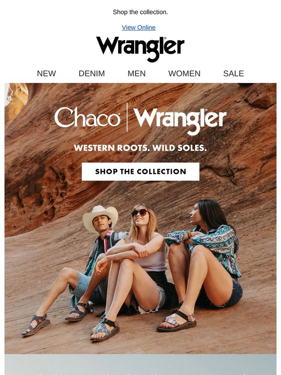 From the ranch to the river - Wrangler x Chacos