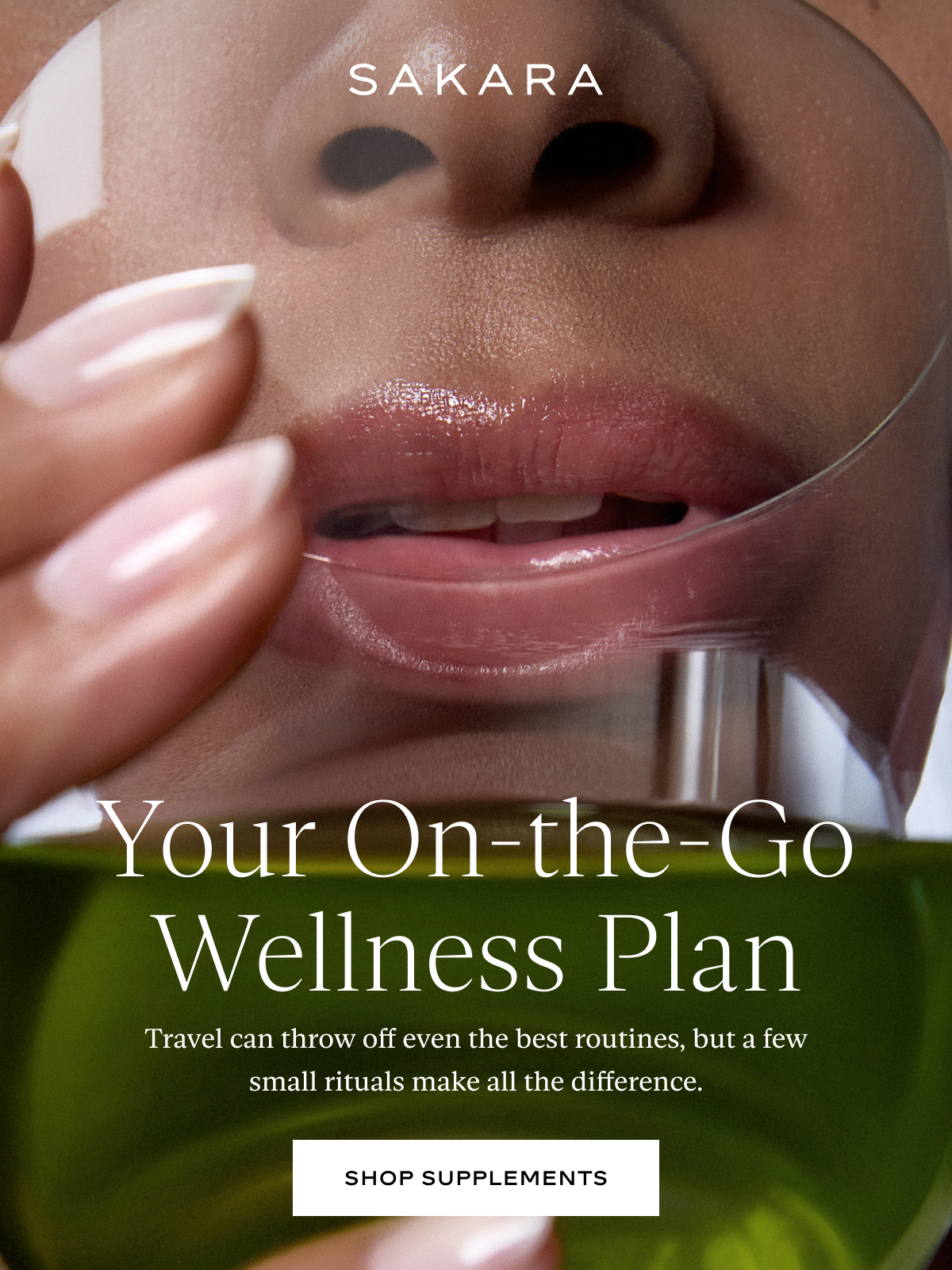 Your On-the-Go Wellness Plan: Travel can throw off even the best routines, but a few small rituals make all the difference.