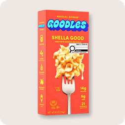 Goodles Protein Mac And Cheese White Cheddar Shella Good, 170g