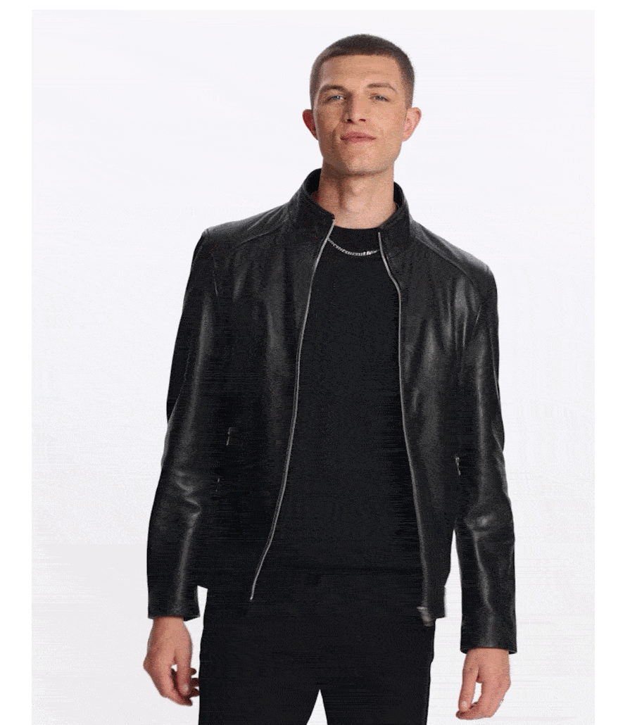 HEMSWORTH LEATHER JACKET