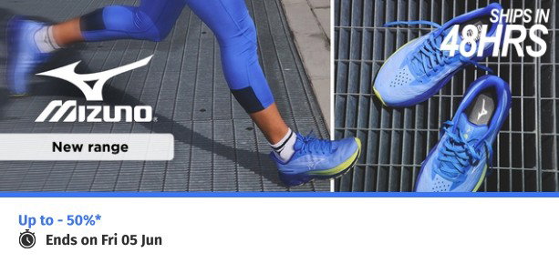 Mizuno New Range