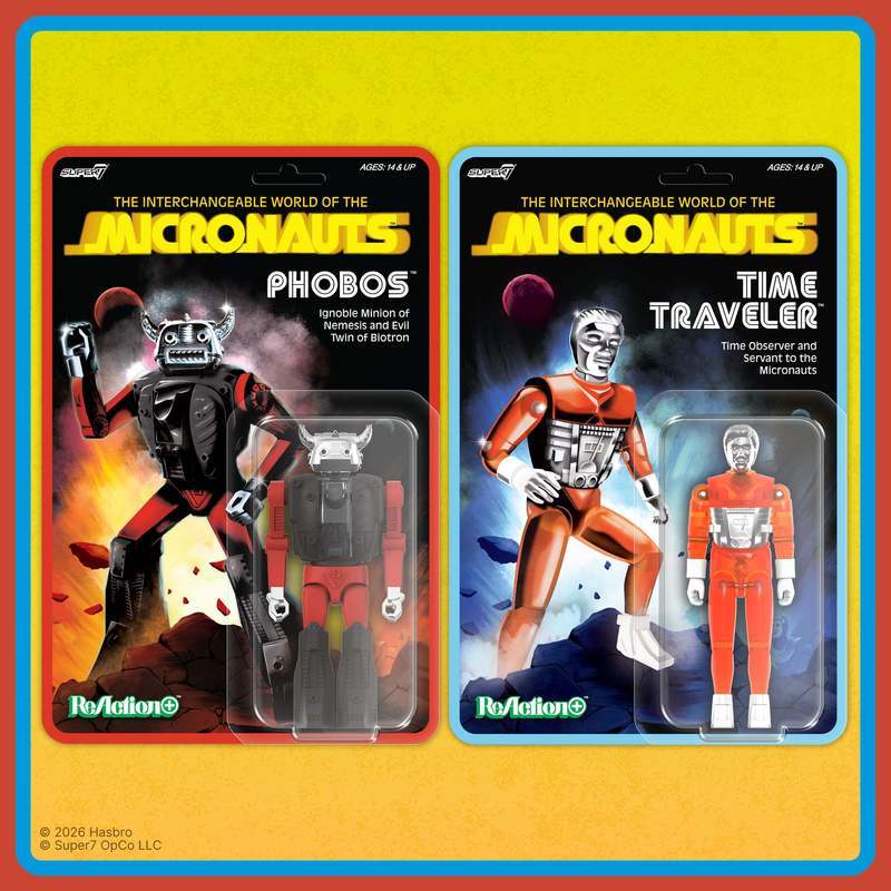 Micronauts ReAction+ Wave 4
