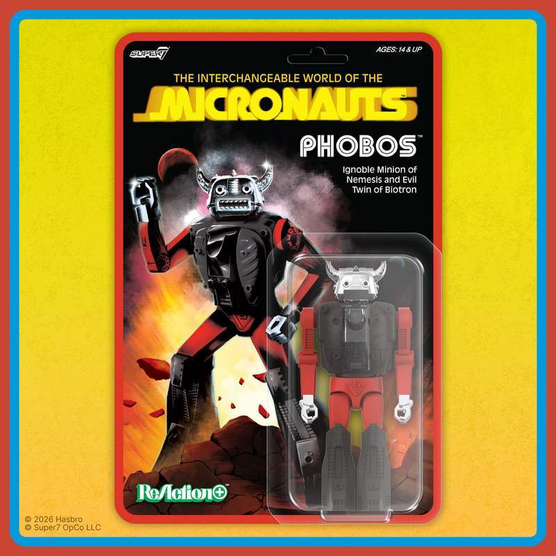Micronauts ReAction+ Wave 4 - Phobos