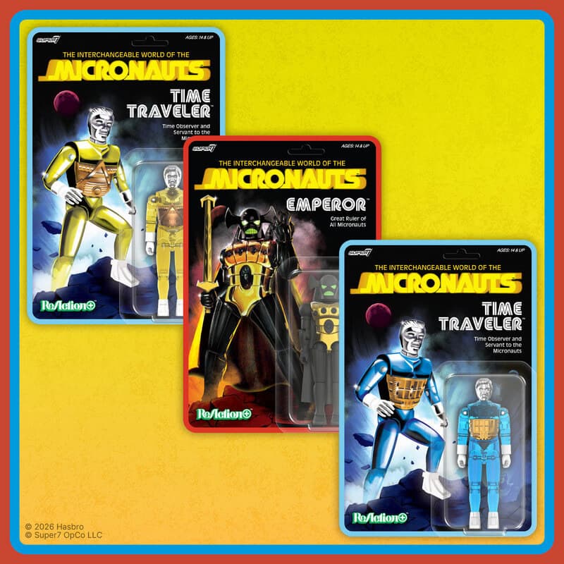 Micronauts ReAction+ Wave 3 - Group