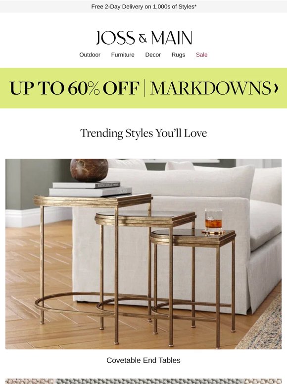 These end tables: ★iconic★