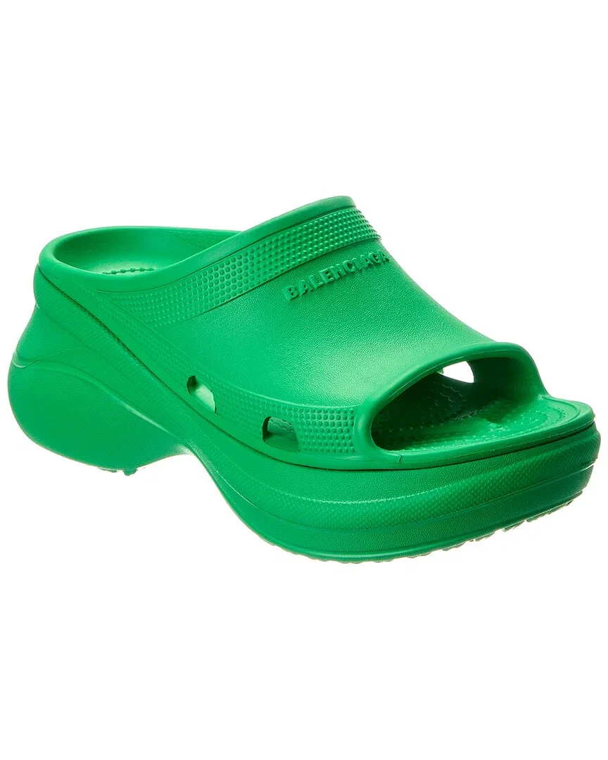 Image of Balenciaga X Crocs Pool Sandal
