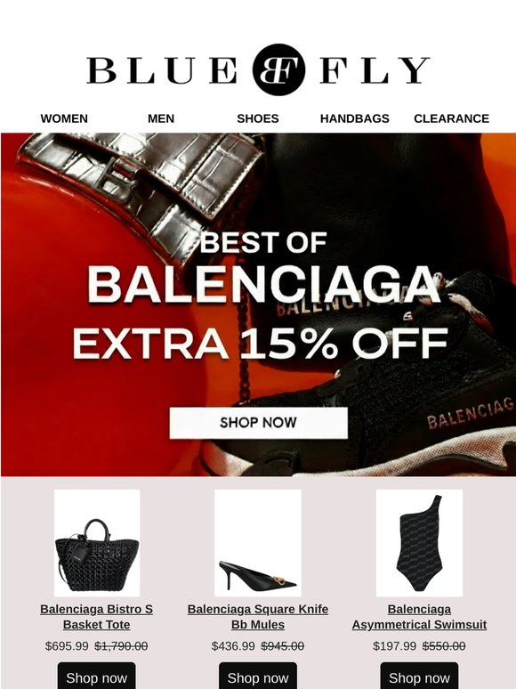 Balenciaga Is Calling 👀 Extra 15% Off