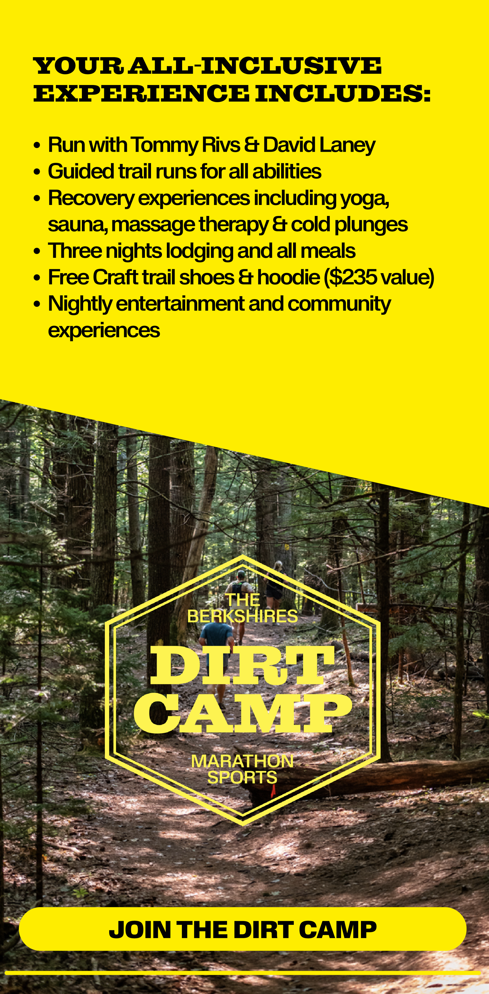 JOIN THE DIRT CAMP