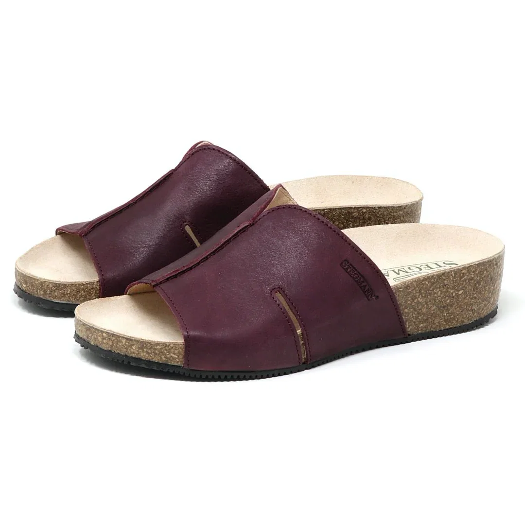 Image of Women's Layna Leather Wedge Sandal