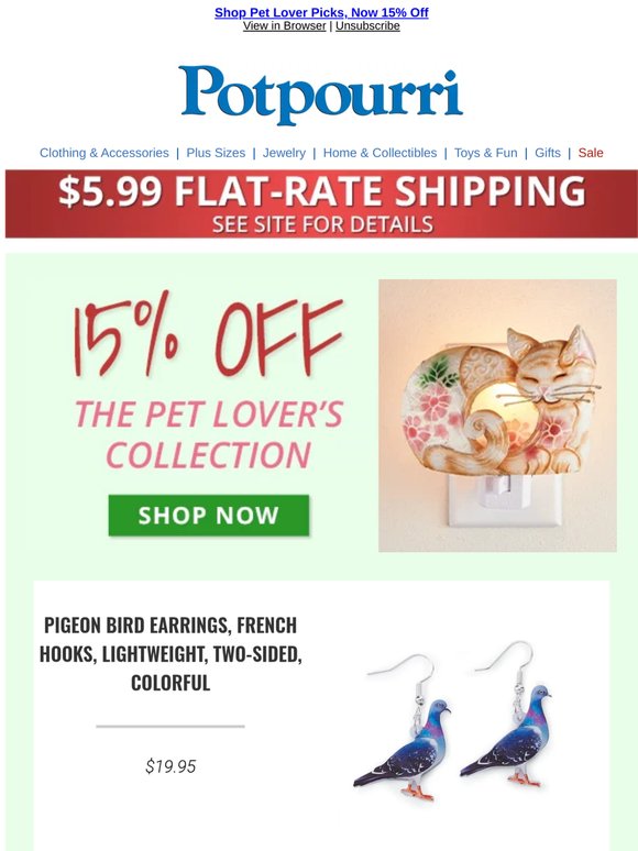 ⏳ Time is Almost Up:  15% Off Pet Lover Finds
