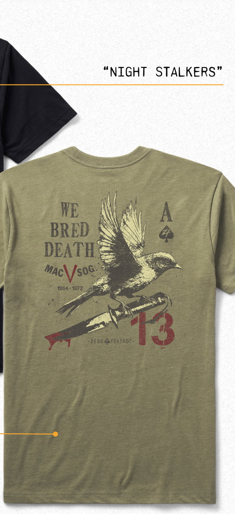 Shop We Bred Death Tee Now