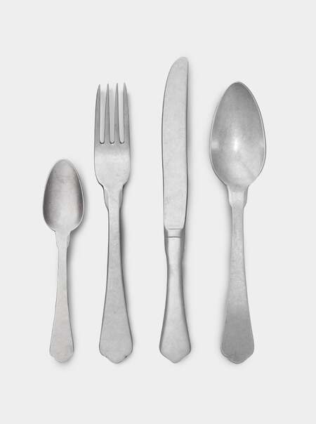 Stone-Finish Dinner Cutlery (Set of 4 Pieces)