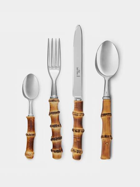 Bamboo Dinner Cutlery (Set of 4 Pieces)