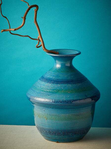 Mid-Century Bitossi Ceramiche Vase (10in/25.5cm)