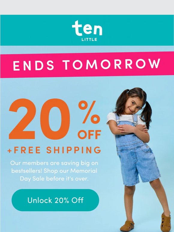 48 HOURS LEFT: 20% off sitewide