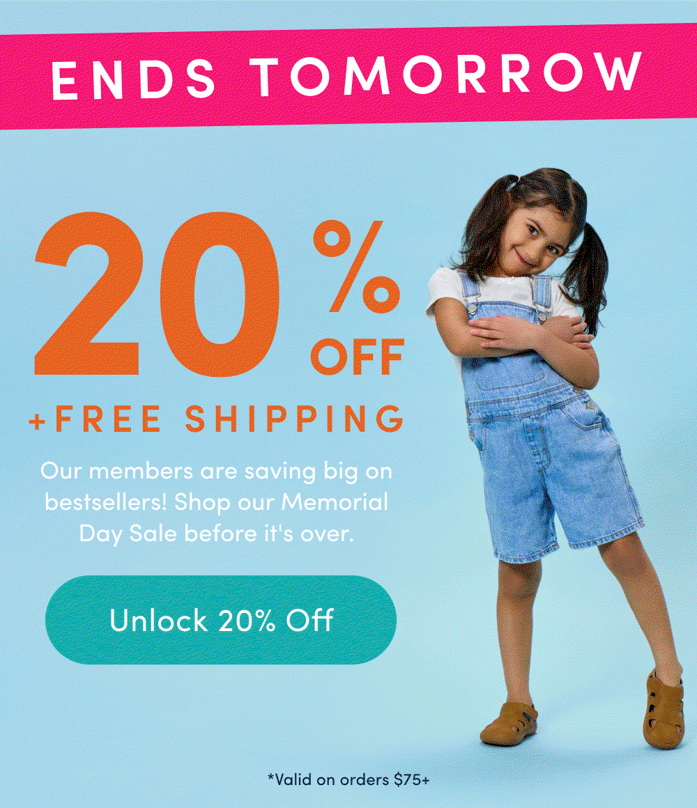UNLOCK 20% OFF