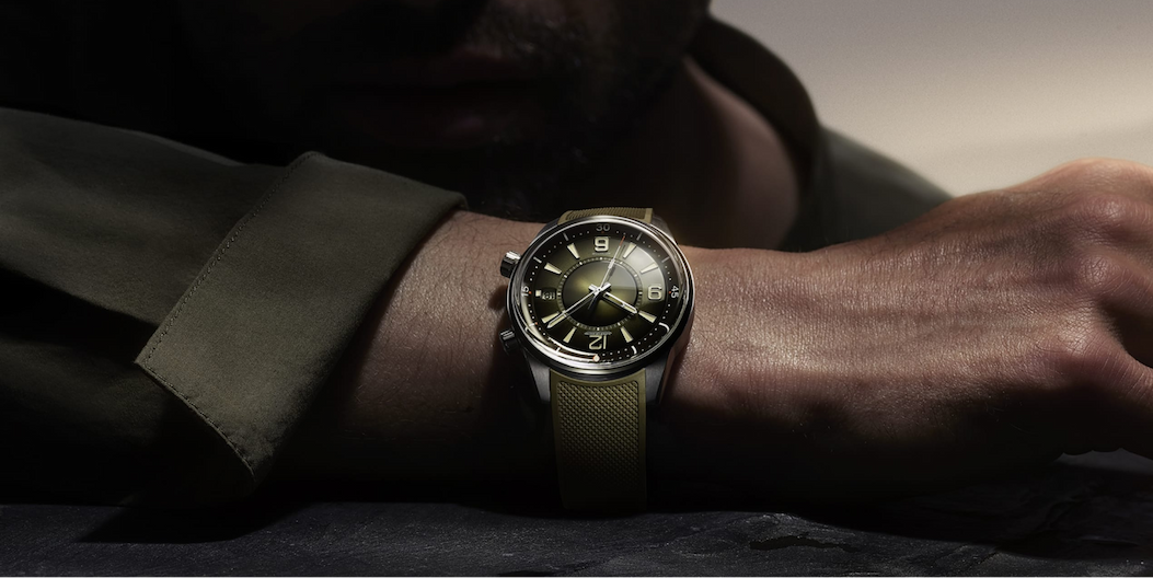 Jaeger-LeCoultre Polarid Date Watch on wrist