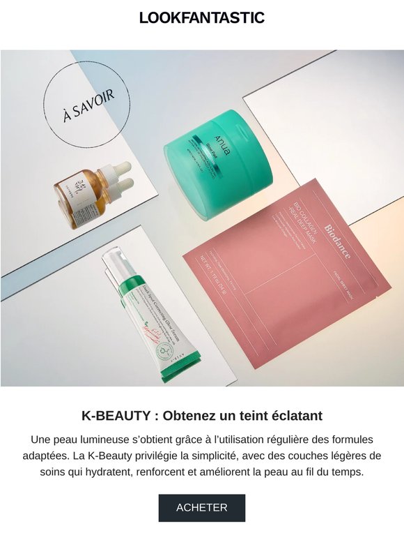 K-BEAUTY : Obtenez une peau éclatante