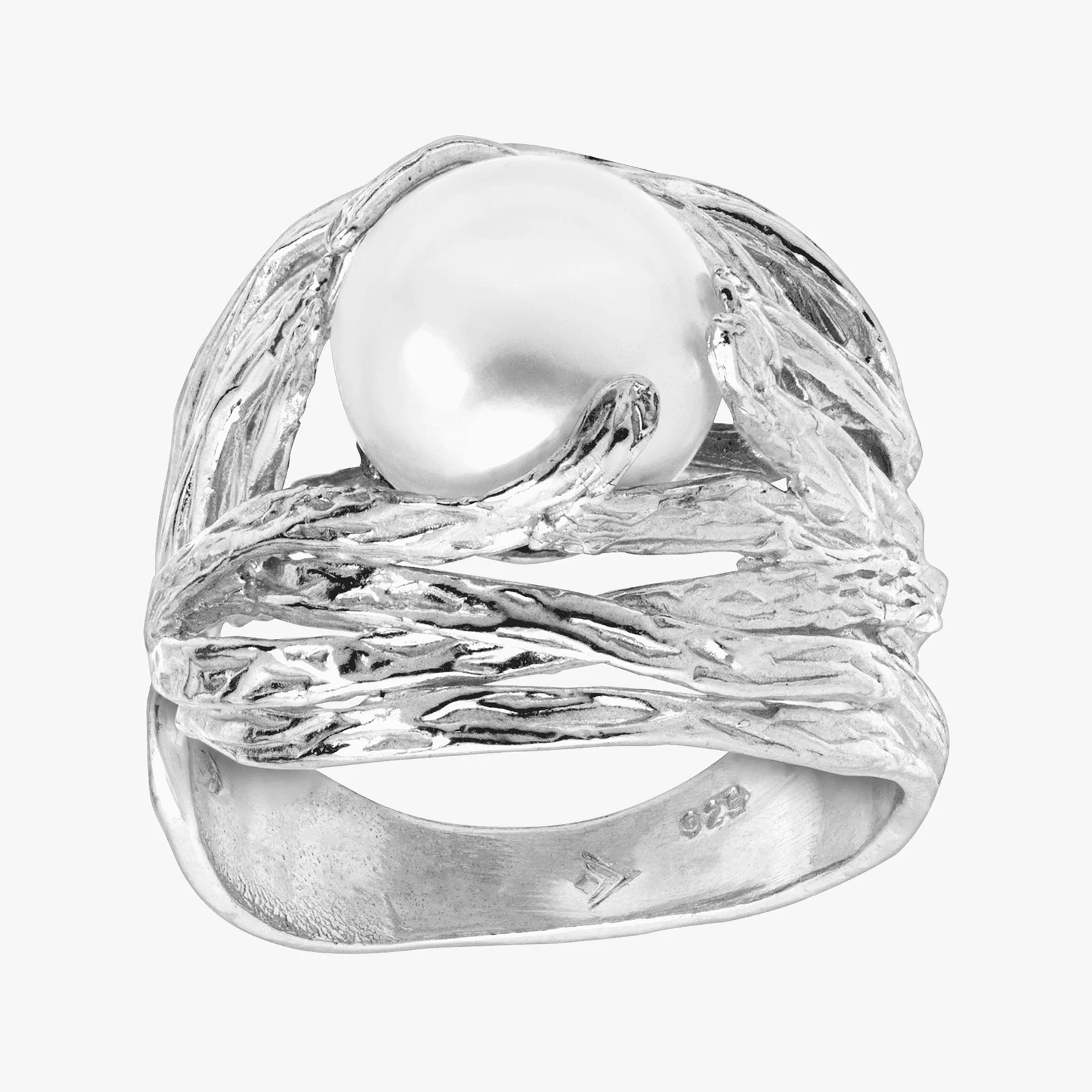 Nested Pearl Ring