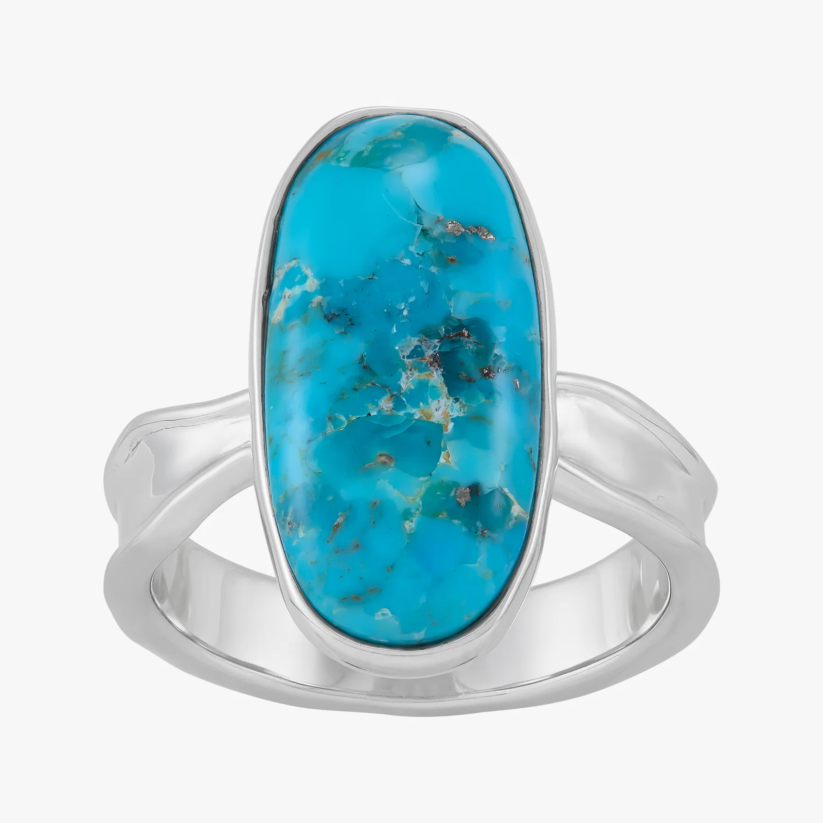 Picturesque Ring, Teal Turquoise